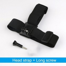 Cinto de cabeça elástico ajustável - suporte de montagem de câmera - para GoPro