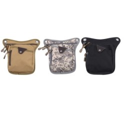 Bolsa pequena elegante - com cintura / perna / cinto de ombro - nylon