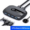 KVM switch - USB 2.0 / 3.0 - for Windows 10 / PC / keyboard / mouse / printer - sharing / pairingHDMI switchers