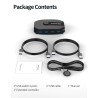 Comutador KVM - USB 2.0 / 3.0 - para Windows 10 / PC / teclado / mouse / impressora - compartilhamento / emparelhamento