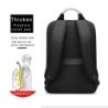 Mochila para laptop elegante - extrafina - à prova d'água - com porta de carregamento USB