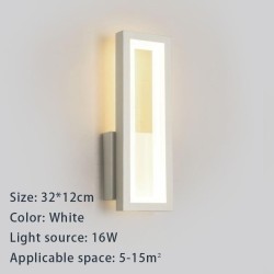 Candeeiro de parede moderno em acrílico - candeeiro de parede LED - 16W