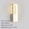 Candeeiro de parede moderno em acrílico - candeeiro de parede LED - 16W