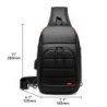 Bolsa transversal multifuncional - mochila para laptop de 9,7" - com porta de carregamento USB - à prova d'água