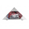 Modern wall lamp - triangle shaped - aluminum - LED - 3WWall lights