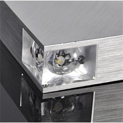 Modern wall lamp - triangle shaped - aluminum - LED - 3WWall lights