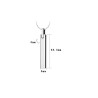 Classic stick shaped pendant - with chain - tungsten - unisexNecklaces