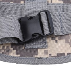Bolsa pequena elegante - com cintura / perna / cinto de ombro - nylon