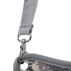 Bolsa pequena elegante - com cintura / perna / cinto de ombro - nylon
