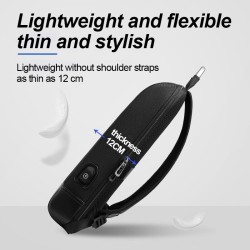 Mochila para laptop elegante - extrafina - à prova d'água - com porta de carregamento USB