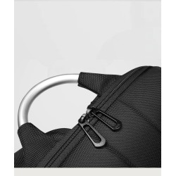 Mochila para laptop elegante - extrafina - à prova d'água - com porta de carregamento USB