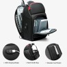 Multifunction crossbody bag - 9.7" laptop backpack - with USB charging port - waterproofBackpacks