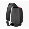 Bolsa transversal multifuncional - mochila para laptop de 9,7" - com porta de carregamento USB - à prova d'água