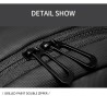 Bolsa transversal multifuncional - mochila para laptop de 9,7" - com porta de carregamento USB - à prova d'água