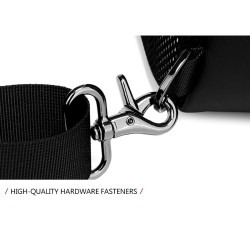 Bolsa transversal multifuncional - mochila para laptop de 9,7" - com porta de carregamento USB - à prova d'água