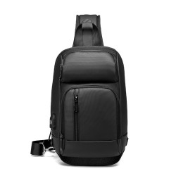 Bolsa de ombro elegante para laptop - mochila com porta de carregamento USB - à prova d'água