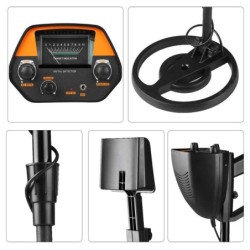 KKMOON MD 4030 / GC-1016A - fio subterrâneo profissional / ferro / metal / detector de ouro - ajustável