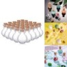 Mini garrafas de vidro - com tampa de cortiça - para perfumes - decoração de casamento - 10 peças