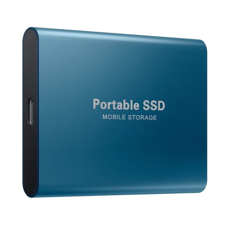 Armazenamento em disco rígido móvel - SSD - tipo C - USB 3.1 - liga de alumínio - 500 GB / 1 TB / 2 TB / 4 TB / 6 TB / 8 TB
