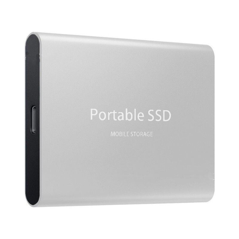 Armazenamento em disco rígido móvel - SSD - tipo C - USB 3.1 - liga de alumínio - 500 GB / 1 TB / 2 TB / 4 TB / 6 TB / 8 TB