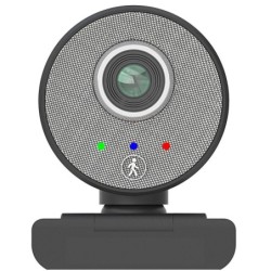 Webcam humanóide AI - rastreamento automático - foco automático - com microfone - USB - 1080P