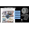 AI humanoid webcam - auto tracking - auto focus - with microphone - USB - 1080PComputers & Laptops