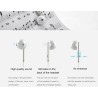 Fones de ouvido originais Huawei - fone de ouvido com microfone - conector de 3,5 mm - MA115 / AM116 / MA116