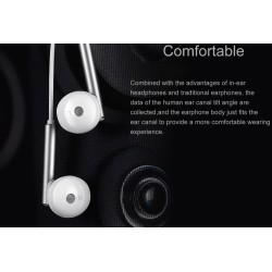 Fones de ouvido originais Huawei - fone de ouvido com microfone - conector de 3,5 mm - MA115 / AM116 / MA116