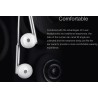 Fones de ouvido originais Huawei - fone de ouvido com microfone - conector de 3,5 mm - MA115 / AM116 / MA116