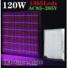 Lâmpada de cultivo de plantas - painel hidropônico - 120W - 1365 LED