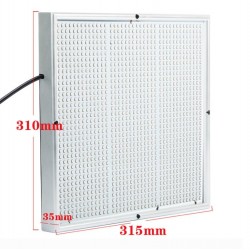 Lâmpada de cultivo de plantas - painel hidropônico - 120W - 1365 LED
