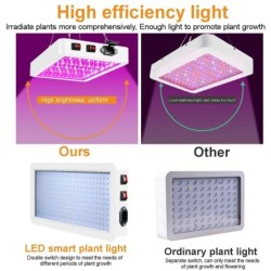 Lâmpada de cultivo de plantas - espectro completo - luz LED - à prova d'água - 5000W / 8000W
