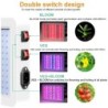 Lâmpada de cultivo de plantas - espectro completo - luz LED - à prova d'água - 5000W / 8000W