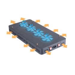 Lâmpada de cultivo de plantas - painel de luz LED - espectro completo - hidropônico