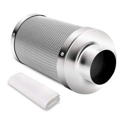 Ventilador centrífugo / filtro de ar de carvão ativado - para luz de cultivo de plantas LED - 220V