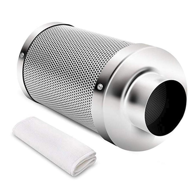 Ventilador centrífugo / filtro de ar de carvão ativado - para luz de cultivo de plantas LED - 220V