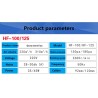 Ventilador centrífugo / filtro de ar de carvão ativado - para luz de cultivo de plantas LED - 220V