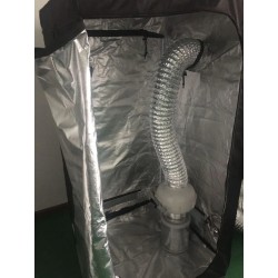 Ventilador centrífugo / filtro de ar de carvão ativado - para luz de cultivo de plantas LED - 220V
