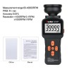 RuoShui - tacômetro estroboscópio digital - sem contato - medidor de velocidade de rotação - 40000 RPM