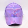 Rainbow baseball cap - patent leather - hip-hop styleHats & Caps