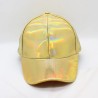 Rainbow baseball cap - patent leather - hip-hop styleHats & Caps