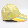 Rainbow baseball cap - patent leather - hip-hop styleHats & Caps