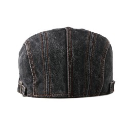Boné jeans clássico - viseira estilo bico de pato