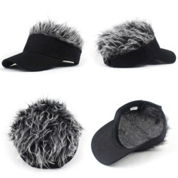 Baseball cap with spiked hairs - adjustableHats & Caps
