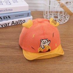 Boné de beisebol infantil - padrão de urso de desenho animado