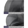 Boné de beisebol vintage na moda - couro genuíno - unissex