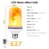 Lâmpada LED cintilante - efeito chama de vela - E14 / E27 / B22