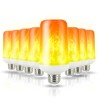 Flickering LED bulb - candle flame effect - E14 / E27 / B22E27