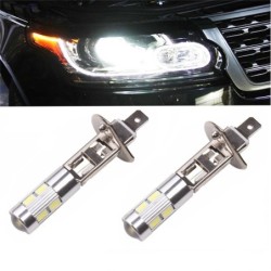Lâmpada LED para carro/moto - H1 5630 - 12V - 6000K - 2 peças
