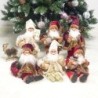 Papai Noel - sentado / em pé - enfeite de Natal